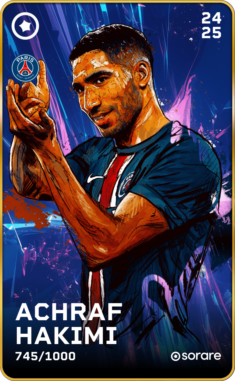 Achraf Hakimi 2024-25 • Limited 745/1000