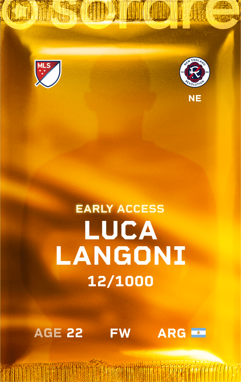 Luca Langoni 2025-26 • Limited 12/1000