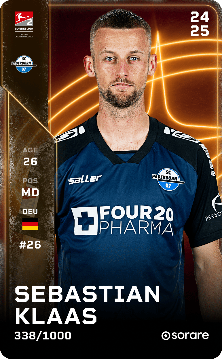 Sebastian Klaas 2024-25 • Limited 338/1000