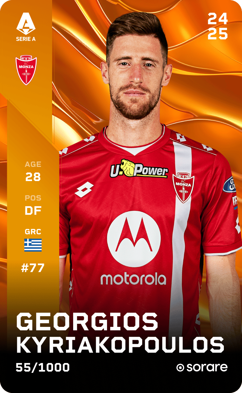 Georgios Kyriakopoulos 2024-25 • Limited 55/1000