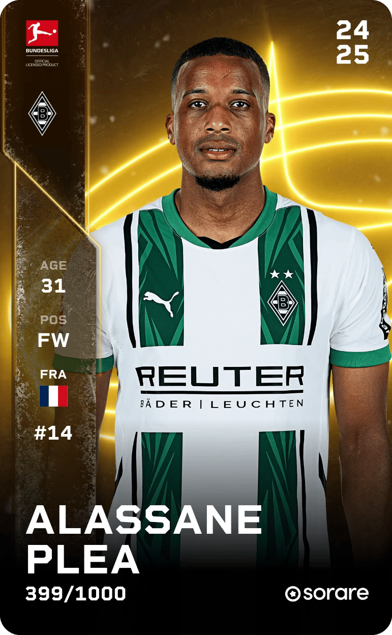Alassane Plea 2024-25 • Limited 399/1000