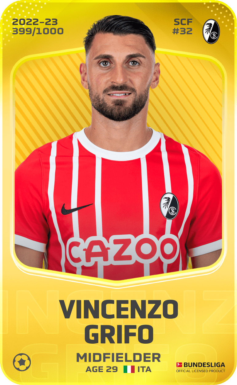 Vincenzo Grifo 2022-23 • Limited 399/1000