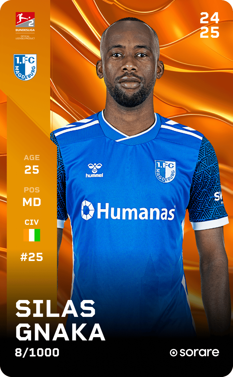 Silas Gnaka 2024-25 • Limited 8/1000