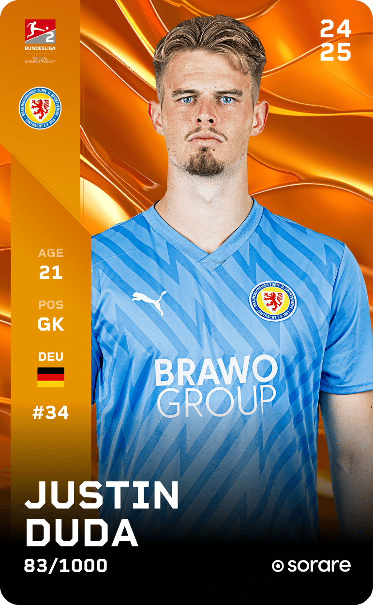 Justin Duda 2024-25 • Limited 83/1000