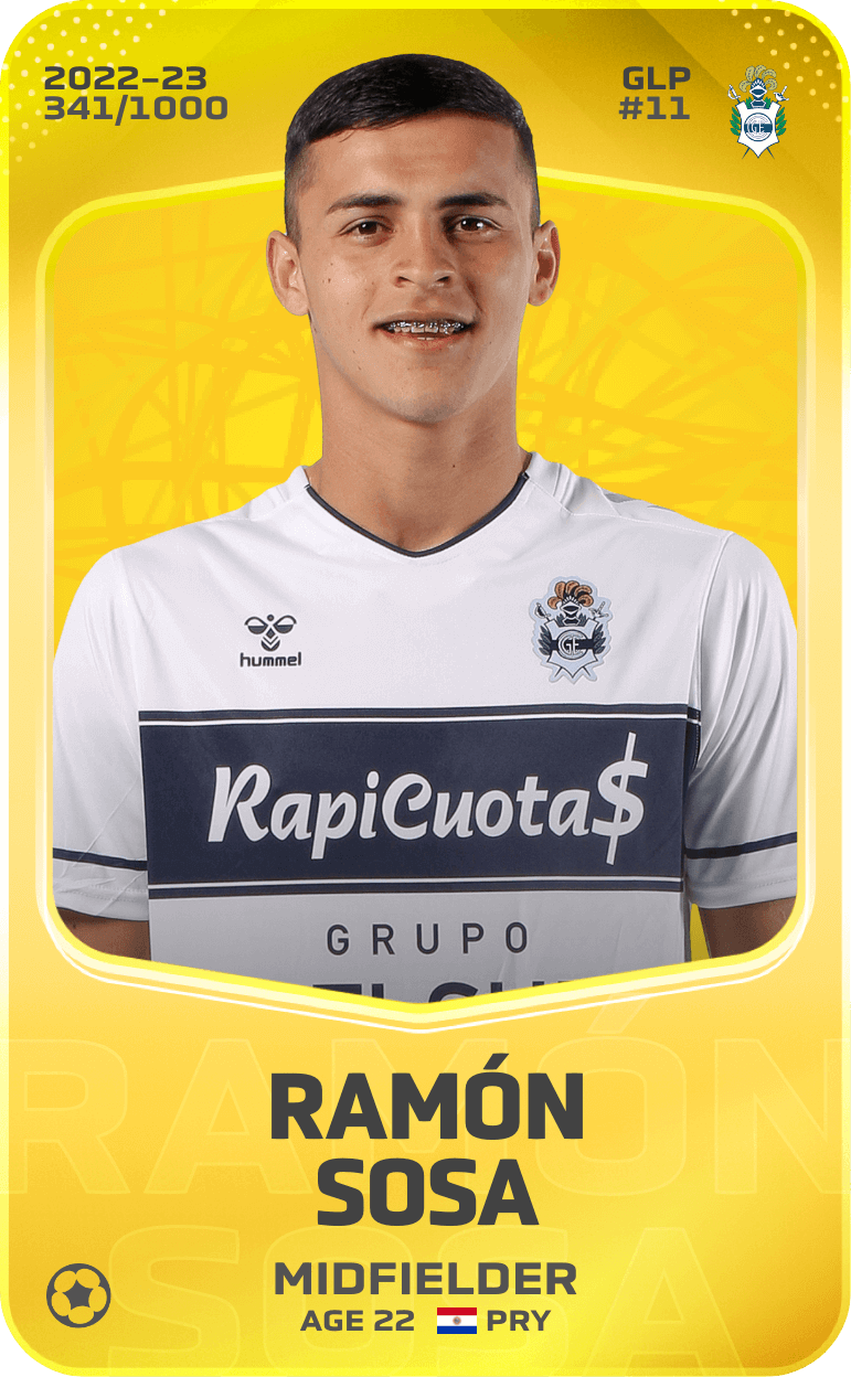 Ramón Sosa 2022-23 • Limited 341/1000