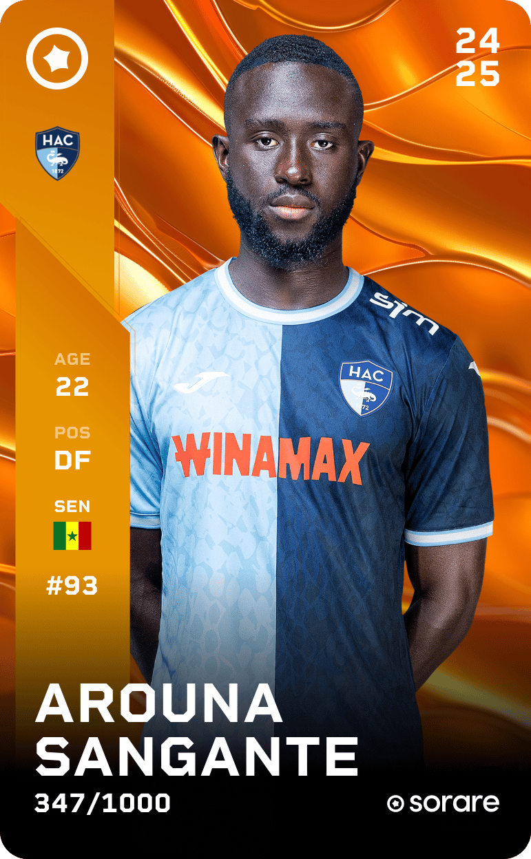 Arouna Sangante 2024-25 • Limited 347/1000