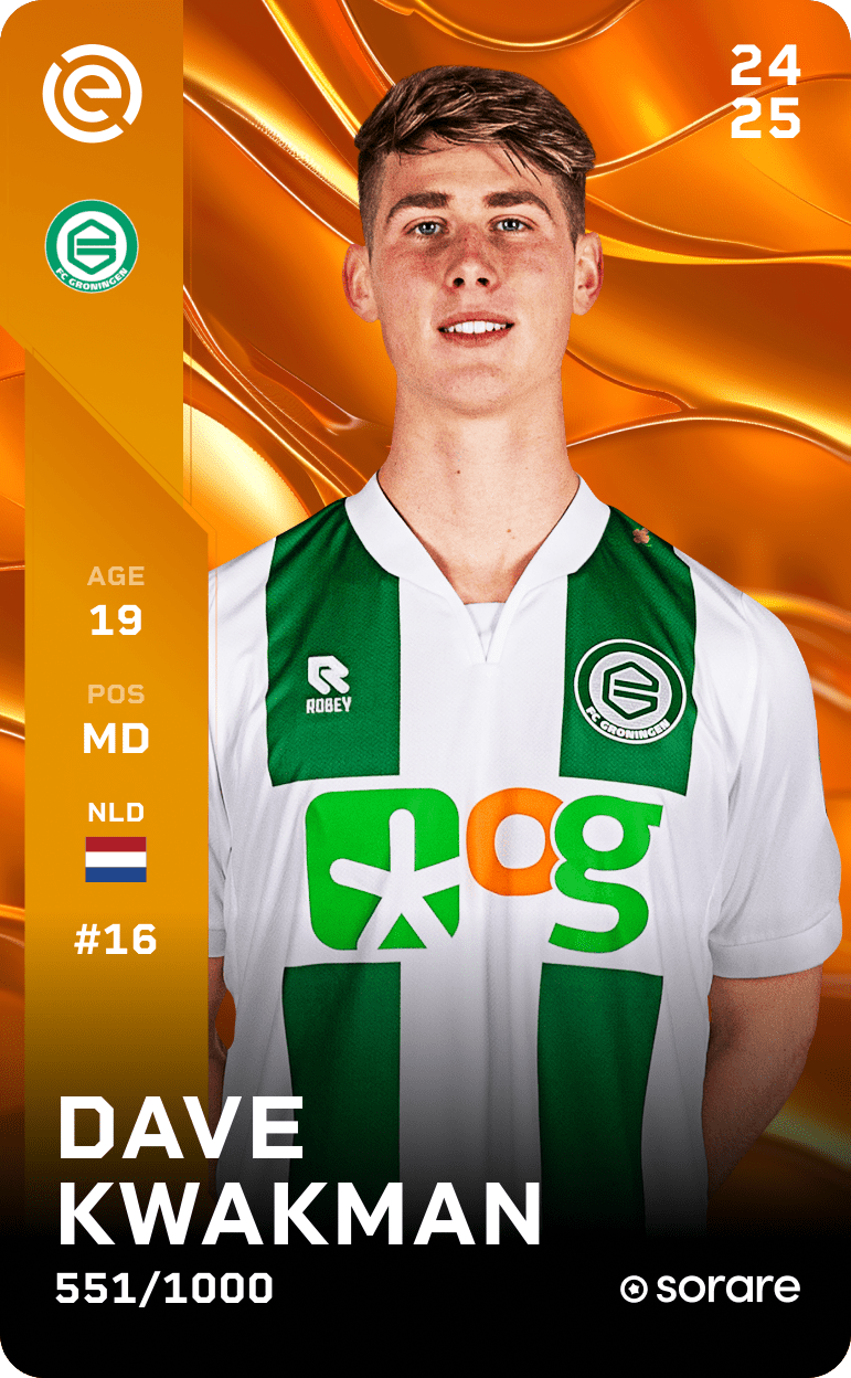 Dave Kwakman 2024-25 • Limited 551/1000