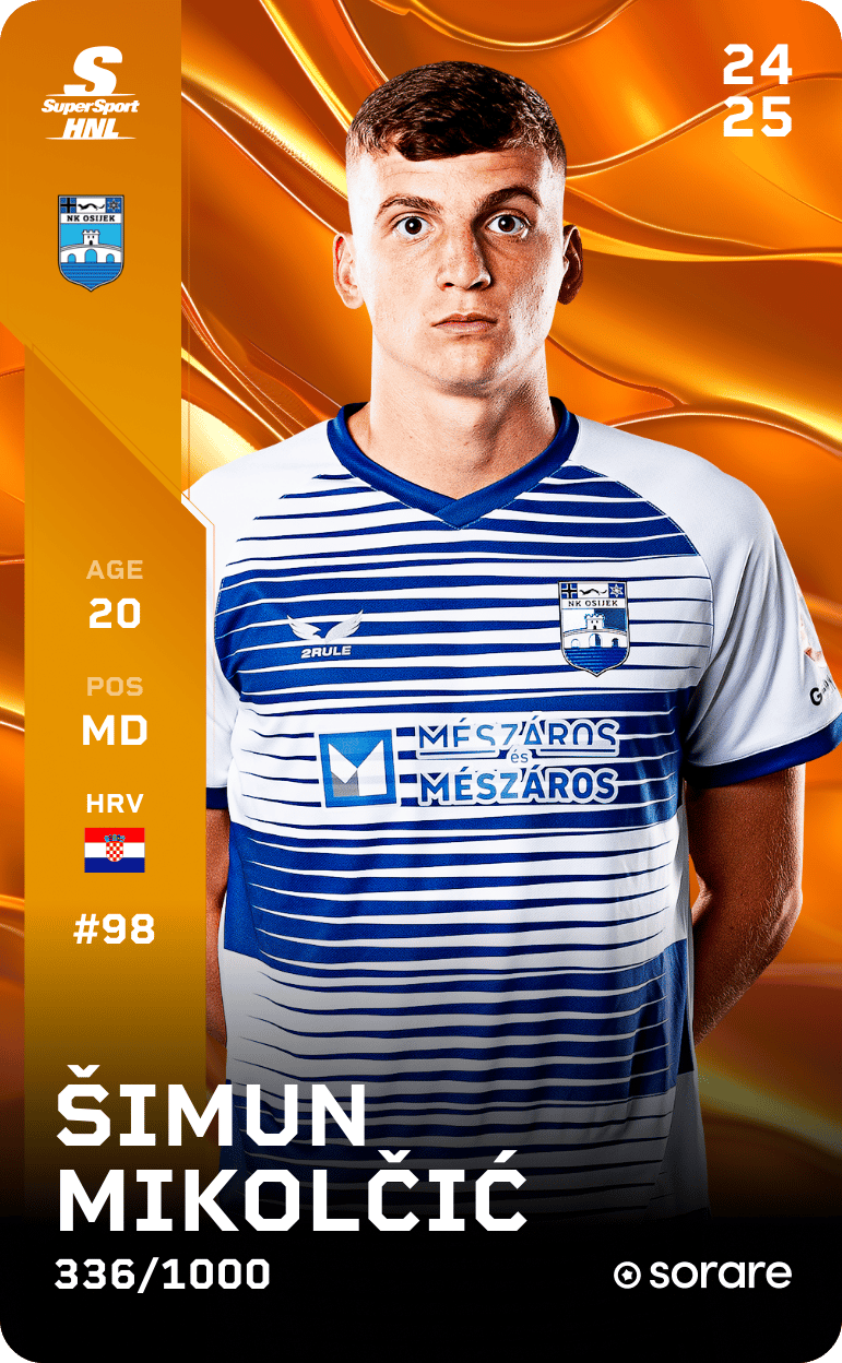 Šimun Mikolčić 2024-25 • Limited 336/1000