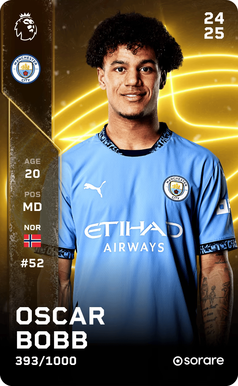 Oscar Bobb 2024-25 • Limited 393/1000