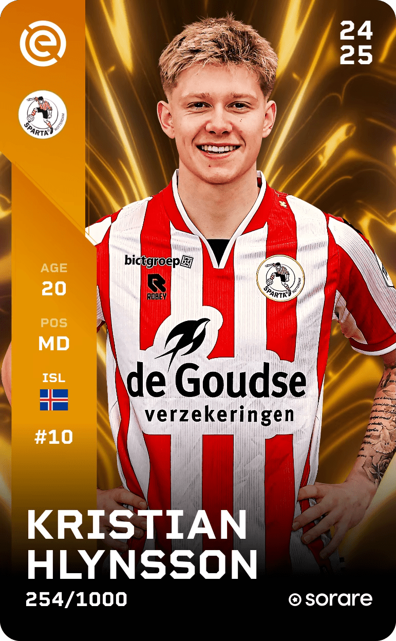 Kristian Hlynsson 2024-25 • Limited 254/1000