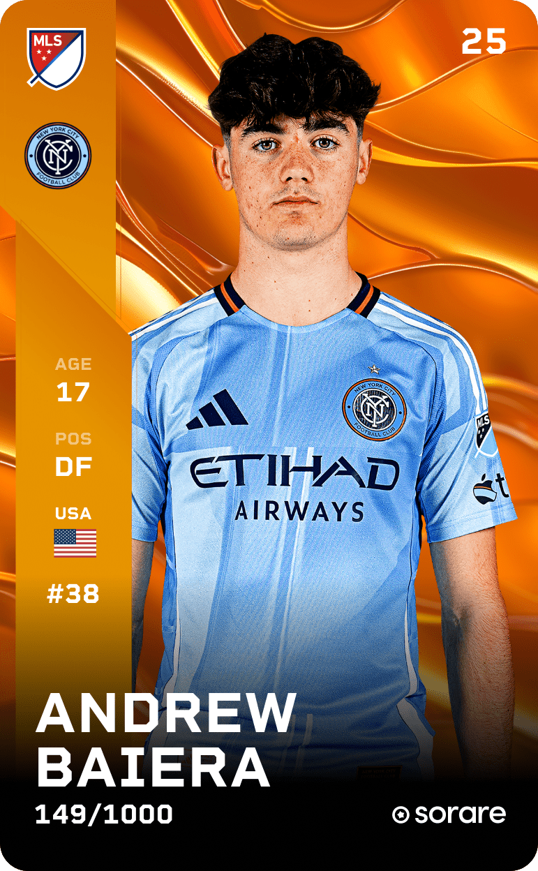 Andrew Baiera 2025-26 • Limited 149/1000