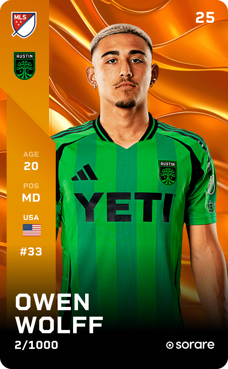 Owen Wolff 2025-26 • Limited 2/1000
