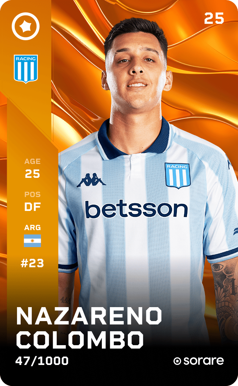 Nazareno Colombo 2025-26 • Limited 47/1000