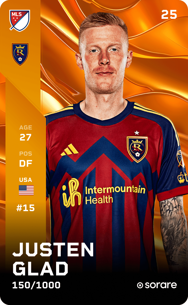 Justen Glad 2025-26 • Limited 150/1000