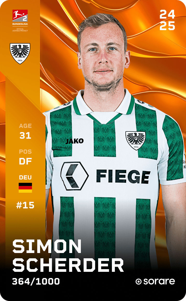 Simon Scherder 2024-25 • Limited 364/1000