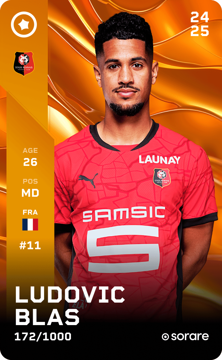 Ludovic Blas 2024-25 • Limited 172/1000