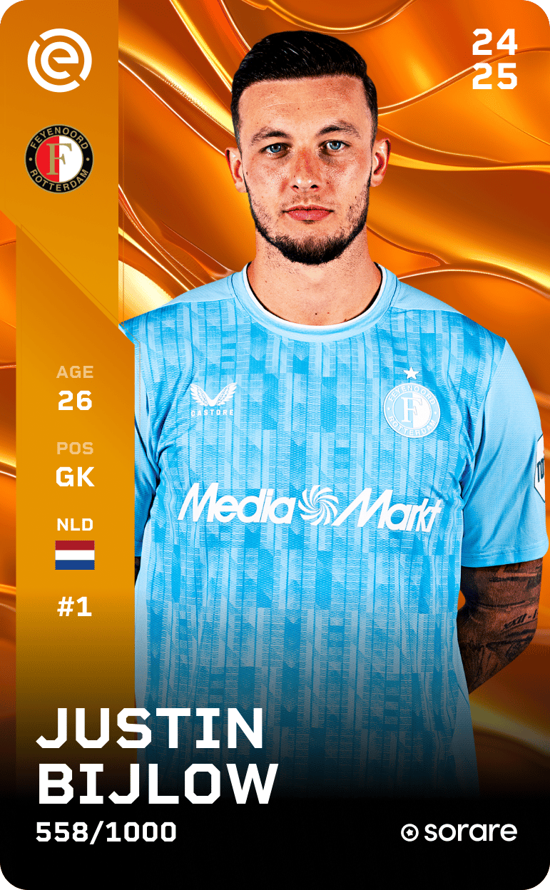 Justin Bijlow 2024-25 • Limited 558/1000