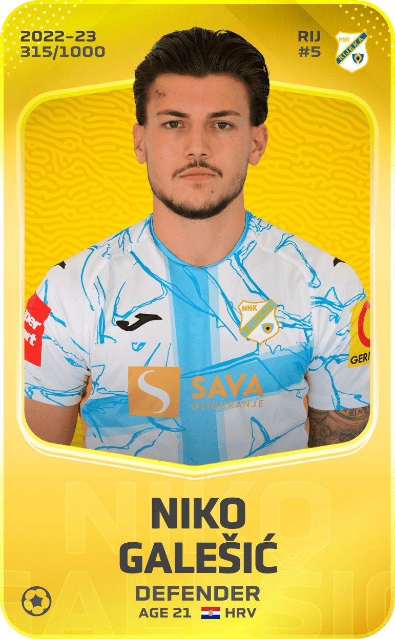 Niko Galešić 2022-23 • Limited 315/1000