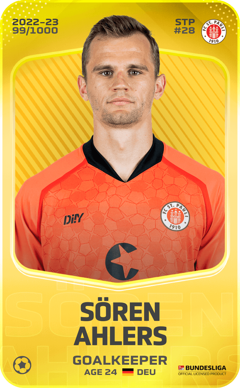Sören Ahlers 2022-23 • Limited 99/1000