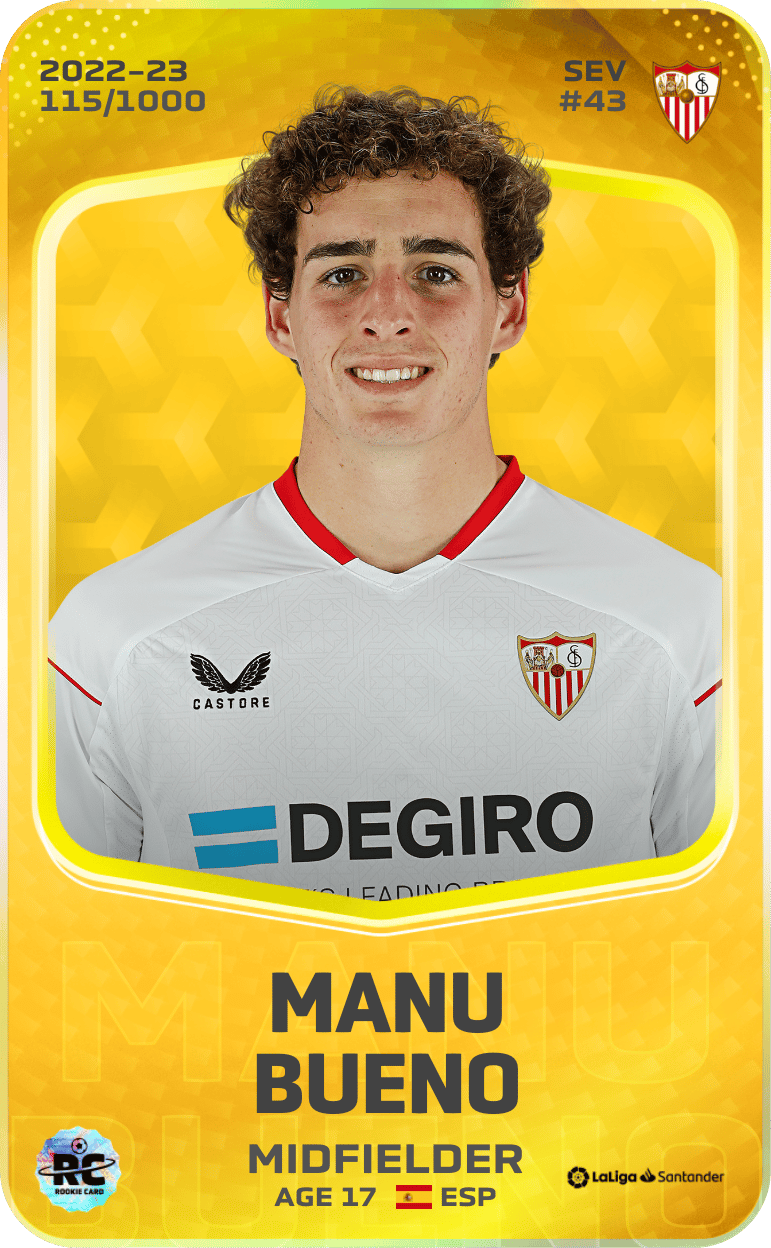 Manu Bueno 2022-23 • Limited 115/1000