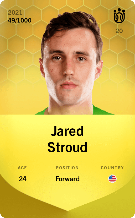 Jared Stroud 2021-22 • Limited 49/1000
