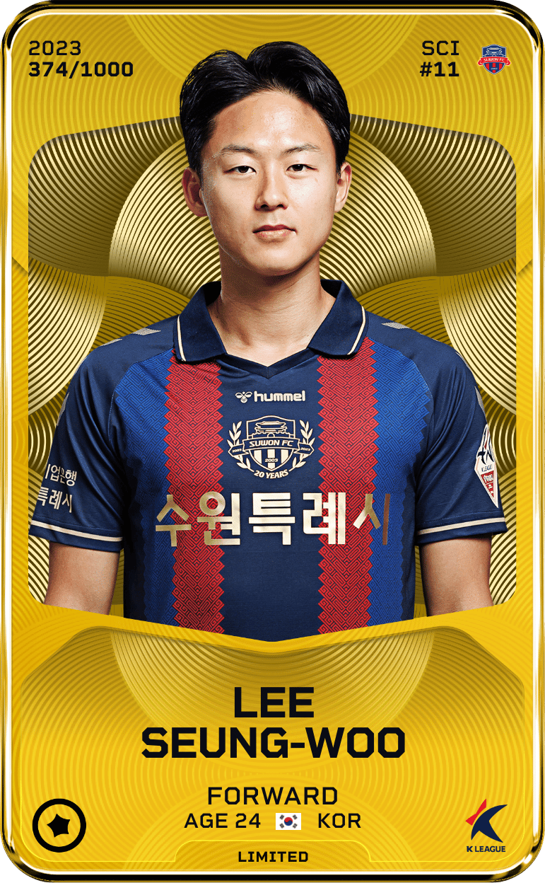 Lee Seung-Woo 2023-24 • Limited 374/1000