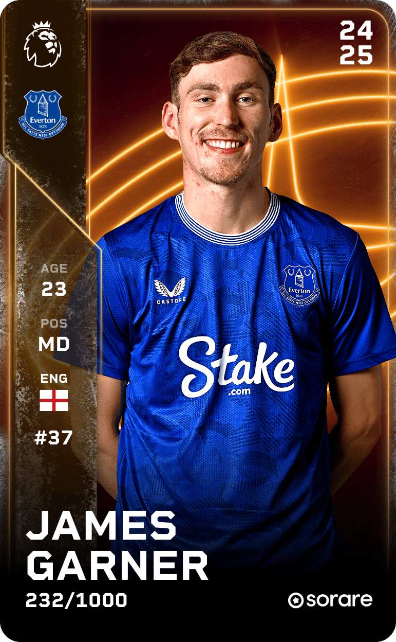 James Garner 2024-25 • Limited 232/1000