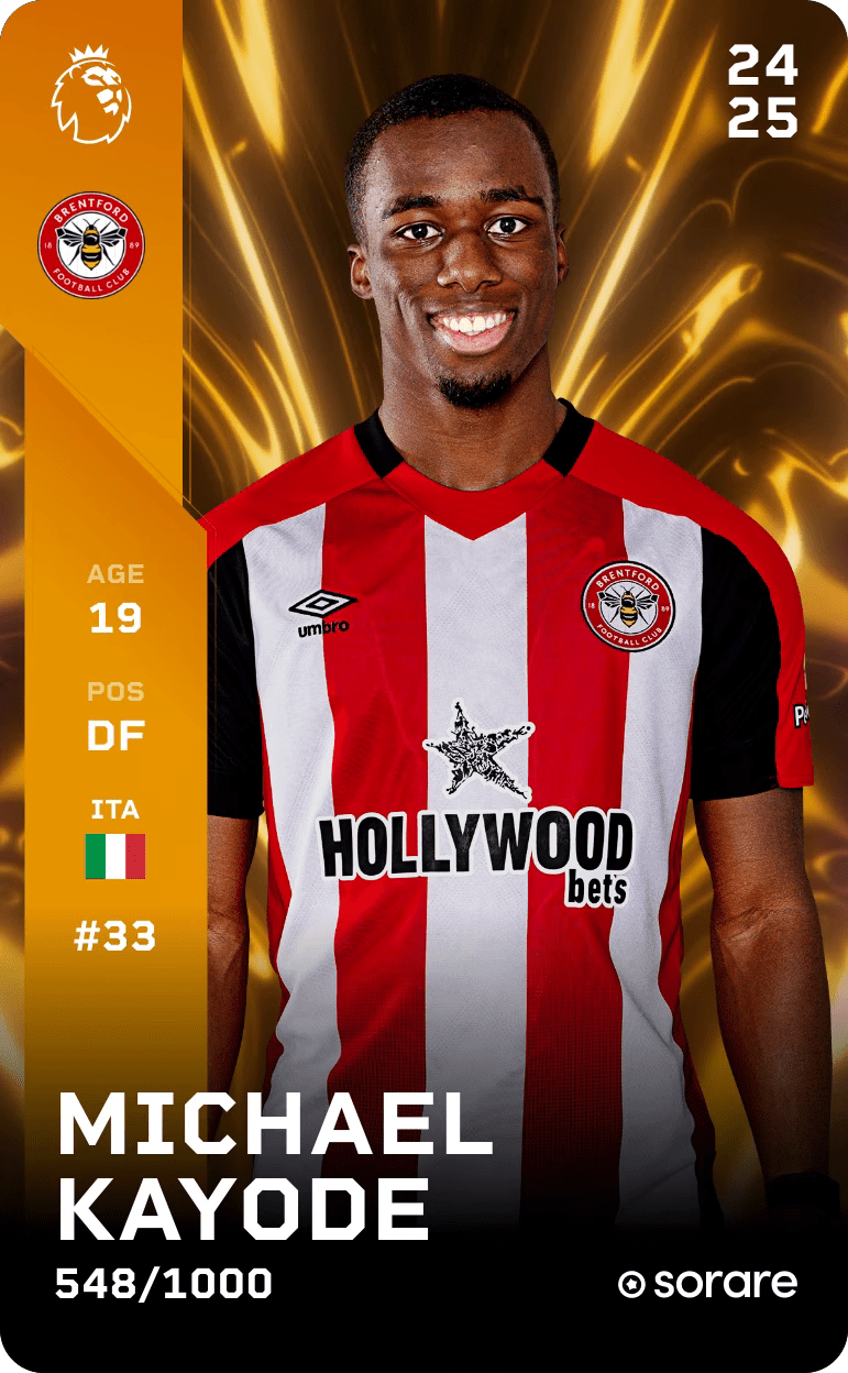 Michael Kayode 2024-25 • Limited 548/1000