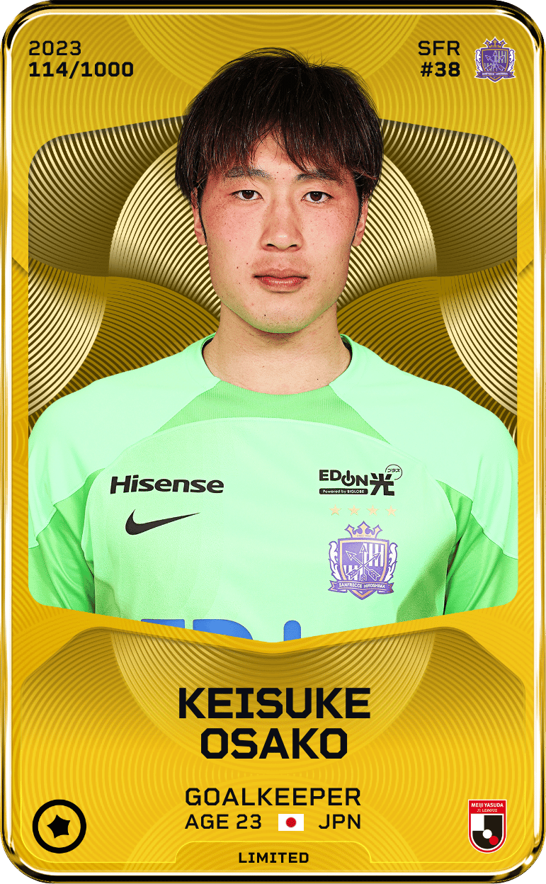 Keisuke Osako 2023-24 • Limited 114/1000