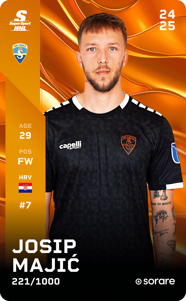 Josip Majić 2024-25 • Limited 221/1000