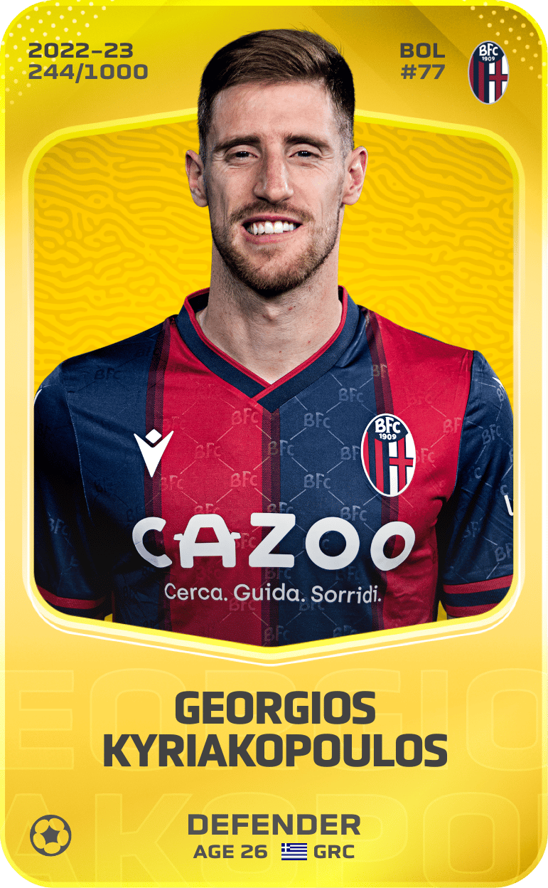 Georgios Kyriakopoulos 2022-23 • Limited 244/1000