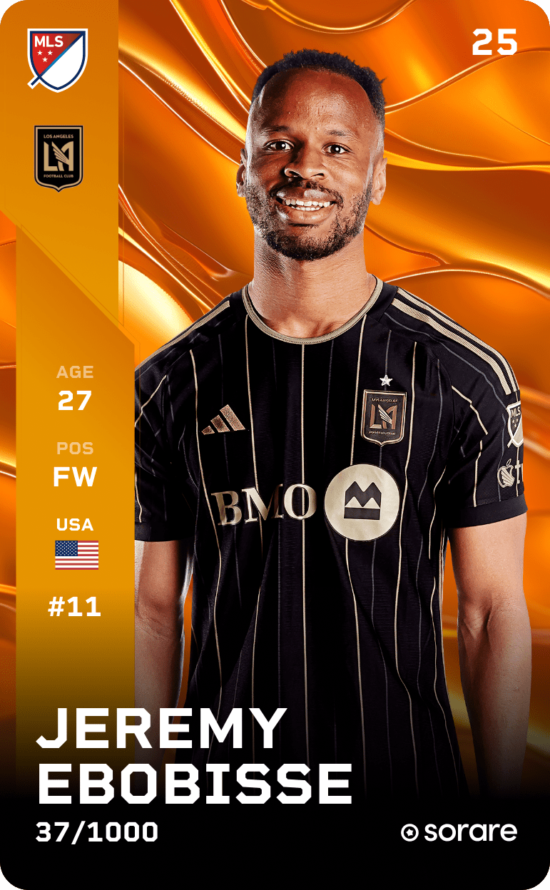 Jeremy Ebobisse 2025-26 • Limited 37/1000