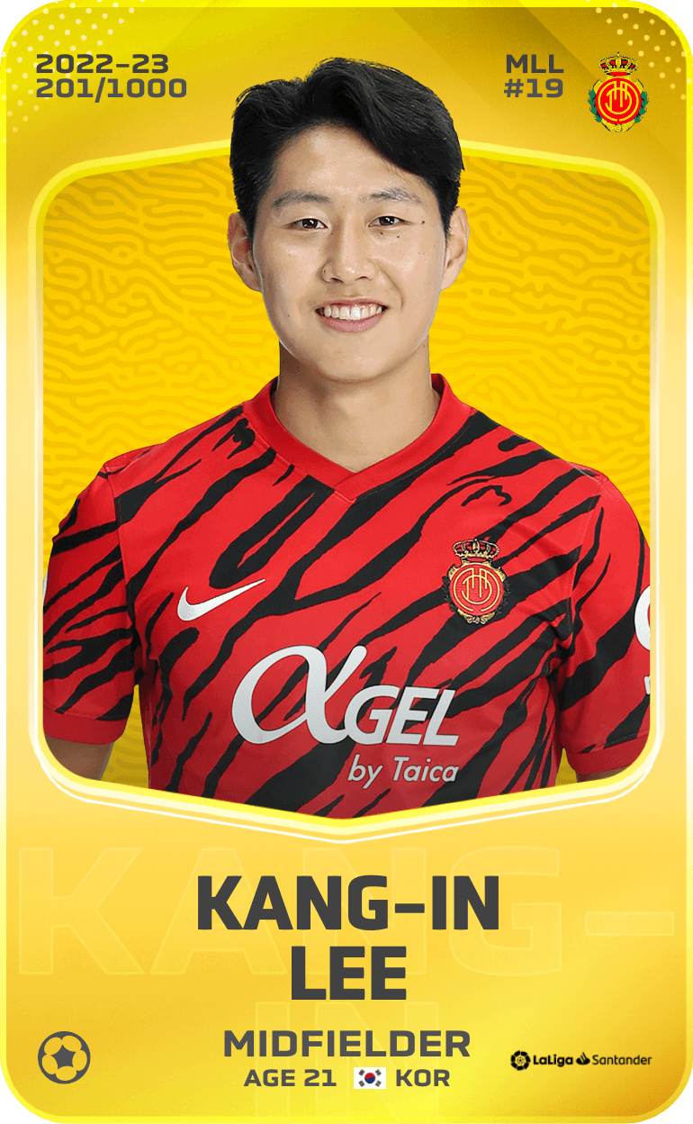 Kang-In Lee 2022-23 • Limited 201/1000