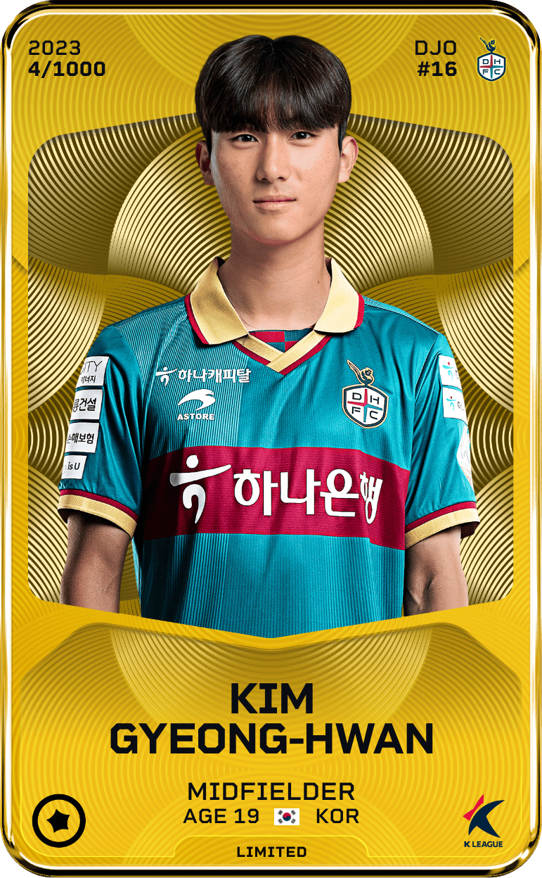 Kim Gyeong-Hwan 2023-24 • Limited 4/1000