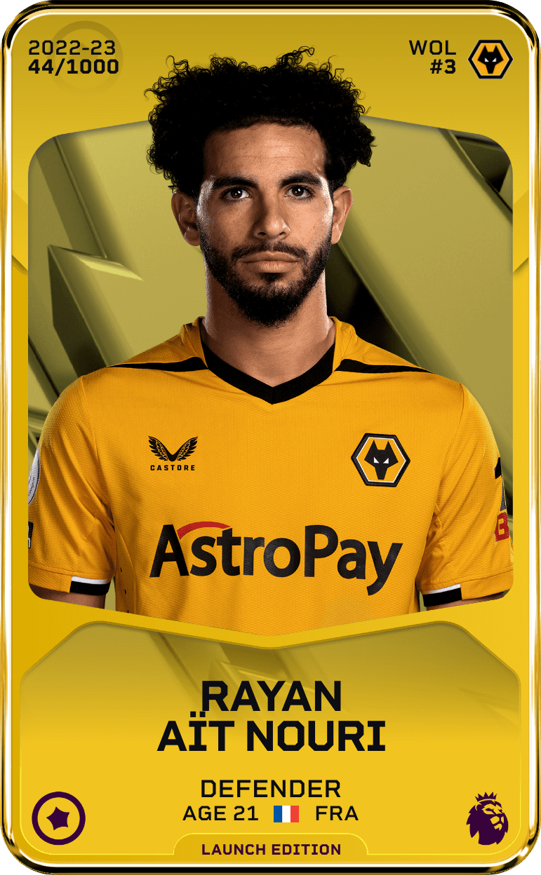 Rayan Aït Nouri 2022-23 • Limited 44/1000