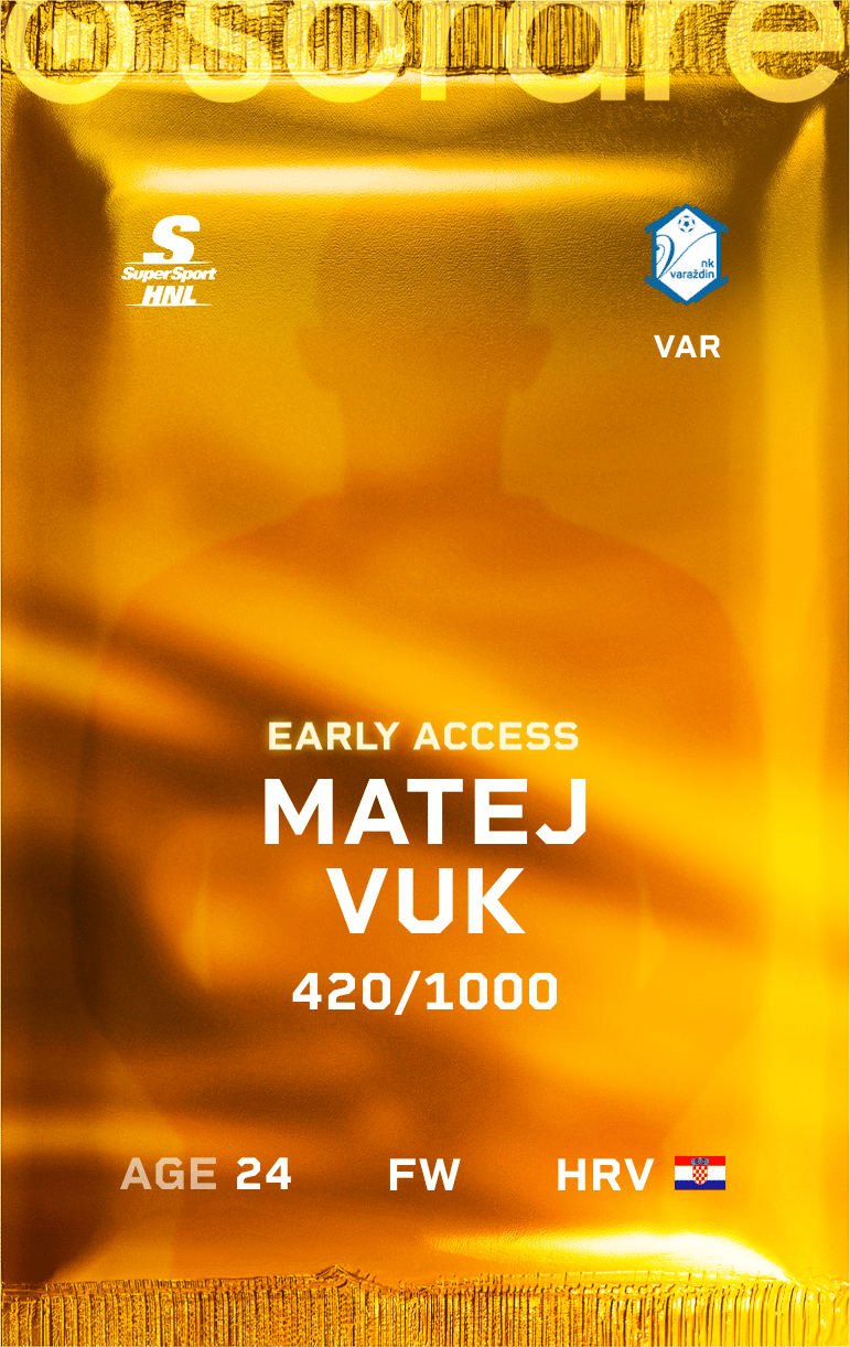 Matej Vuk 2024-25 • Limited 420/1000