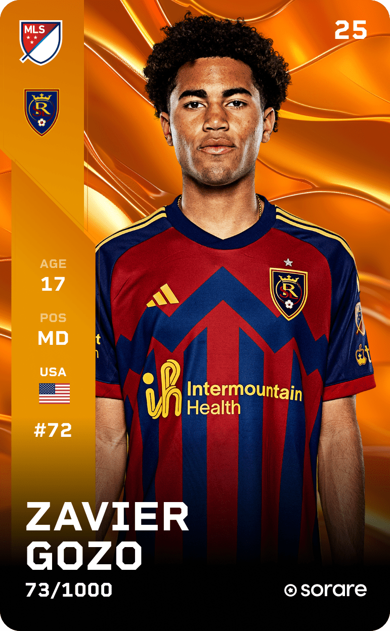 Zavier Gozo 2025-26 • Limited 73/1000