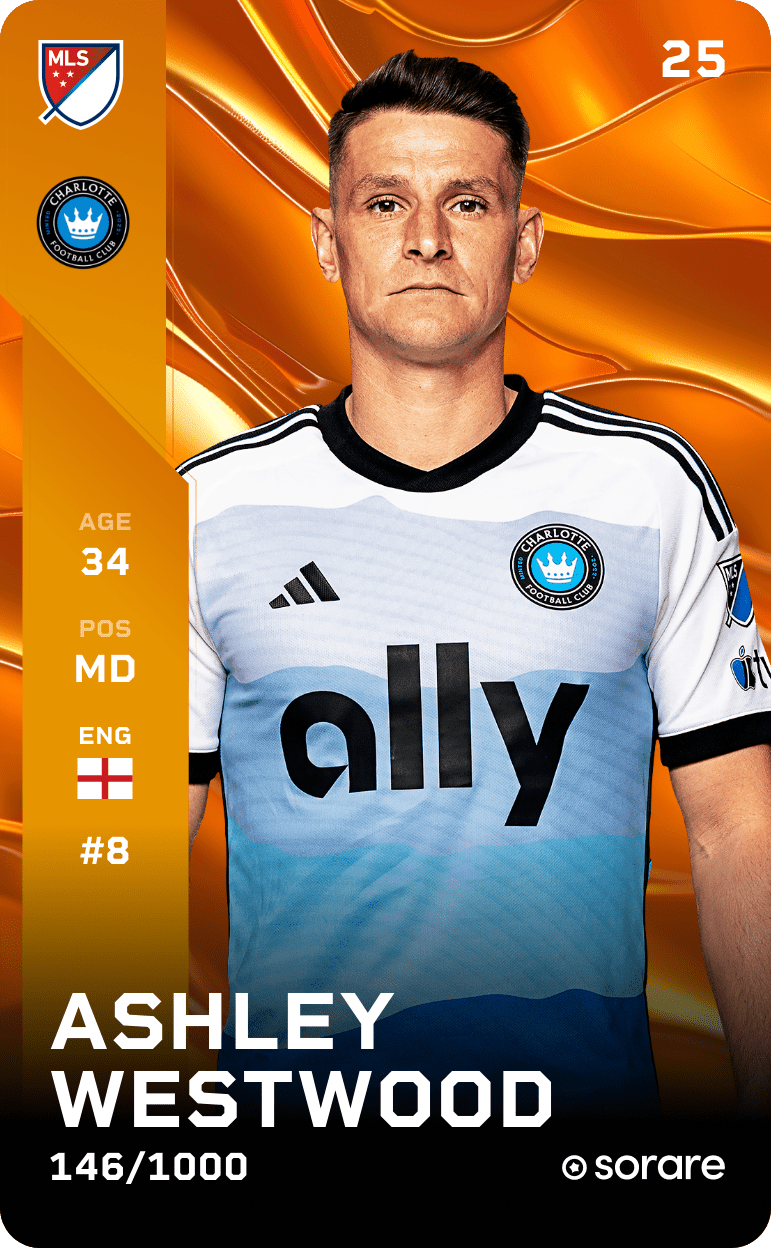 Ashley Westwood 2025-26 • Limited 146/1000