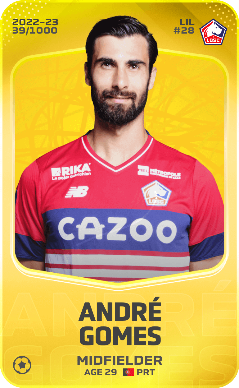 André Gomes 2022-23 • Limited 39/1000