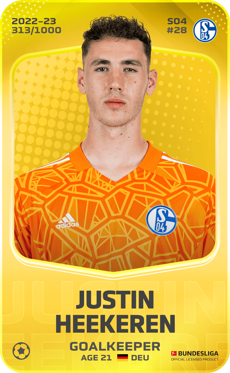 Justin Heekeren 2022-23 • Limited 313/1000