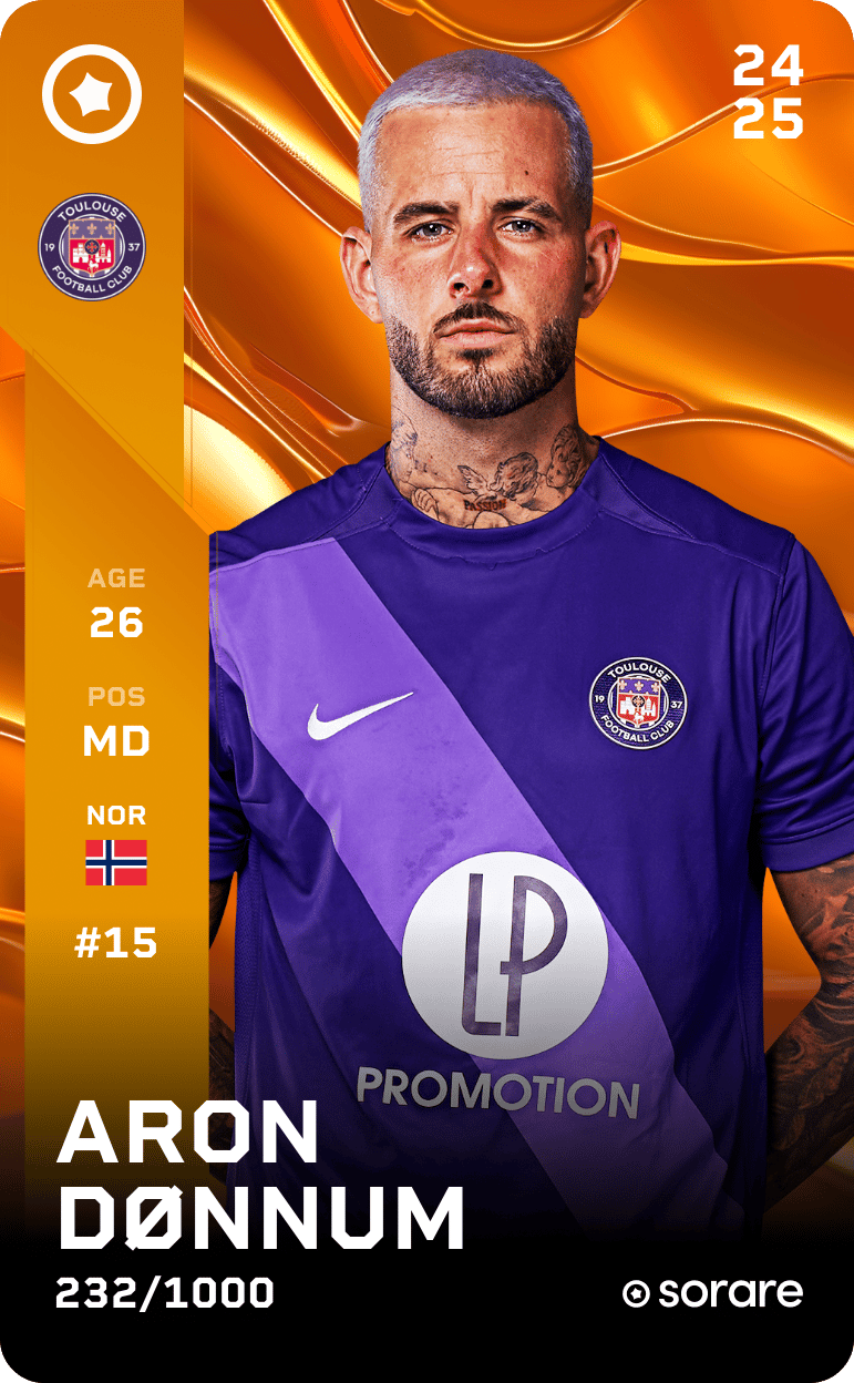 Aron Dønnum 2024-25 • Limited 232/1000