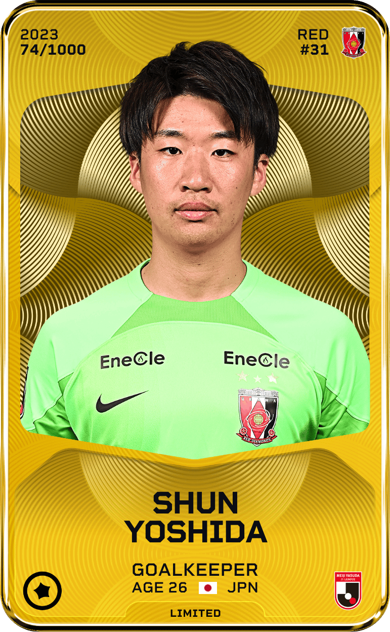 Shun Yoshida 2023-24 • Limited 74/1000