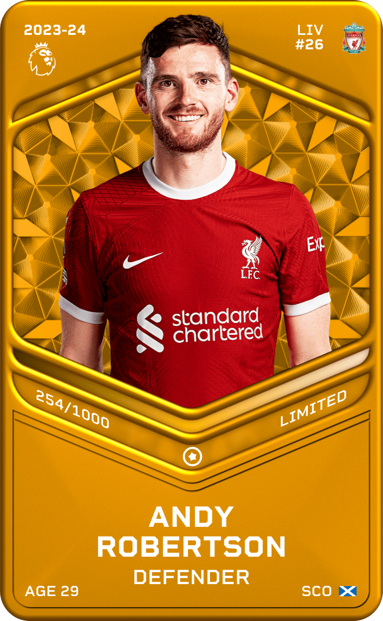 Andy Robertson 2023-24 • Limited 254/1000