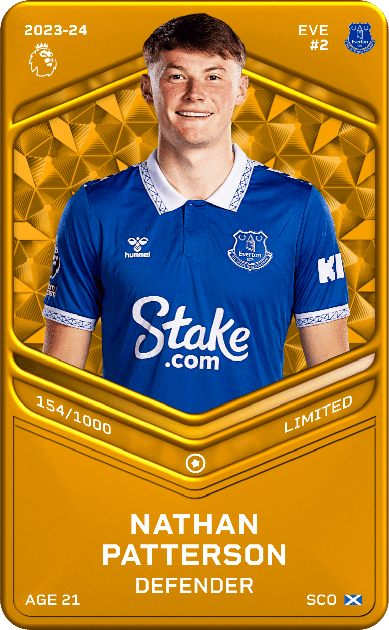 Nathan Patterson 2023-24 • Limited 154/1000