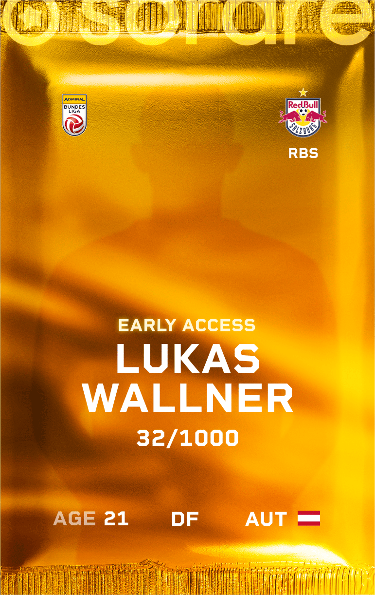 Lukas Wallner 2024-25 • Limited 32/1000
