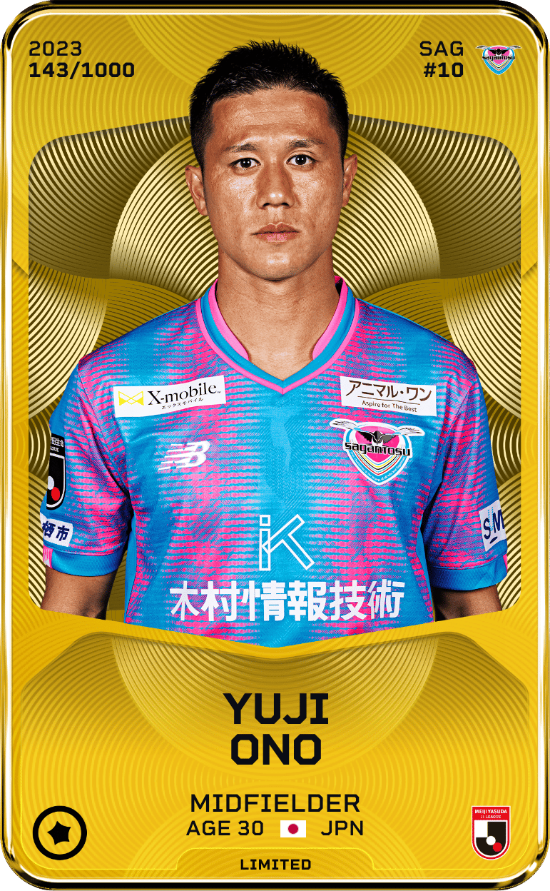 Yuji Ono 2023-24 • Limited 143/1000