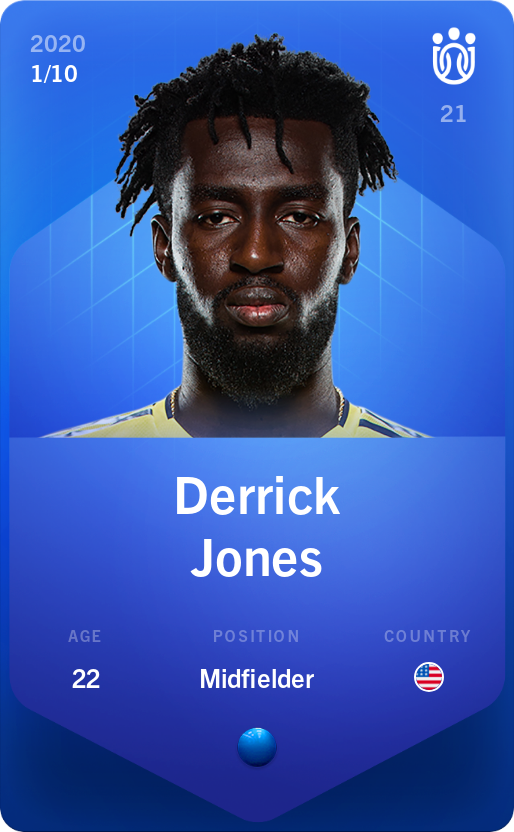 Sorare - Sorare Official - Derrick Jones 2020-21 • Super Rare 1/10 - NFT # 3440578056138017492831551603187637421976973254688487755416986087700647571177