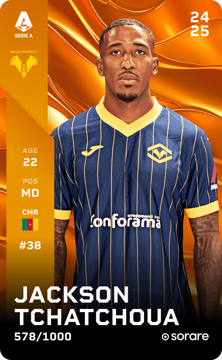 Jackson Tchatchoua 2024-25 • Limited 578/1000