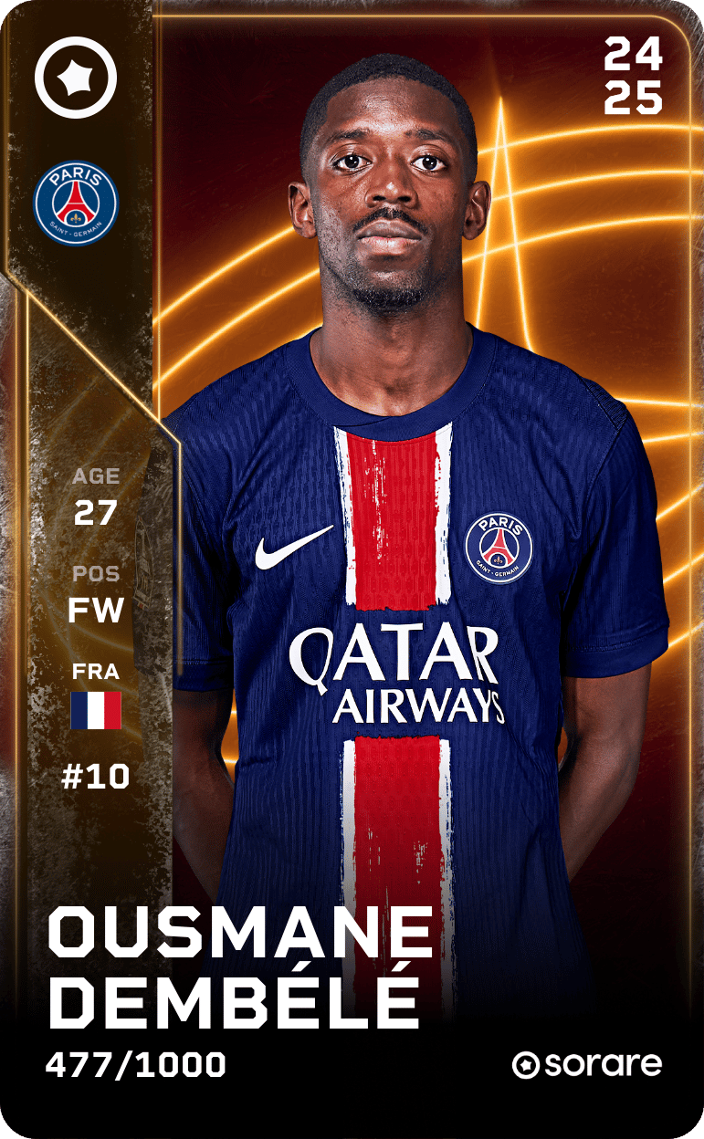 Ousmane Dembélé 2024-25 • Limited 477/1000