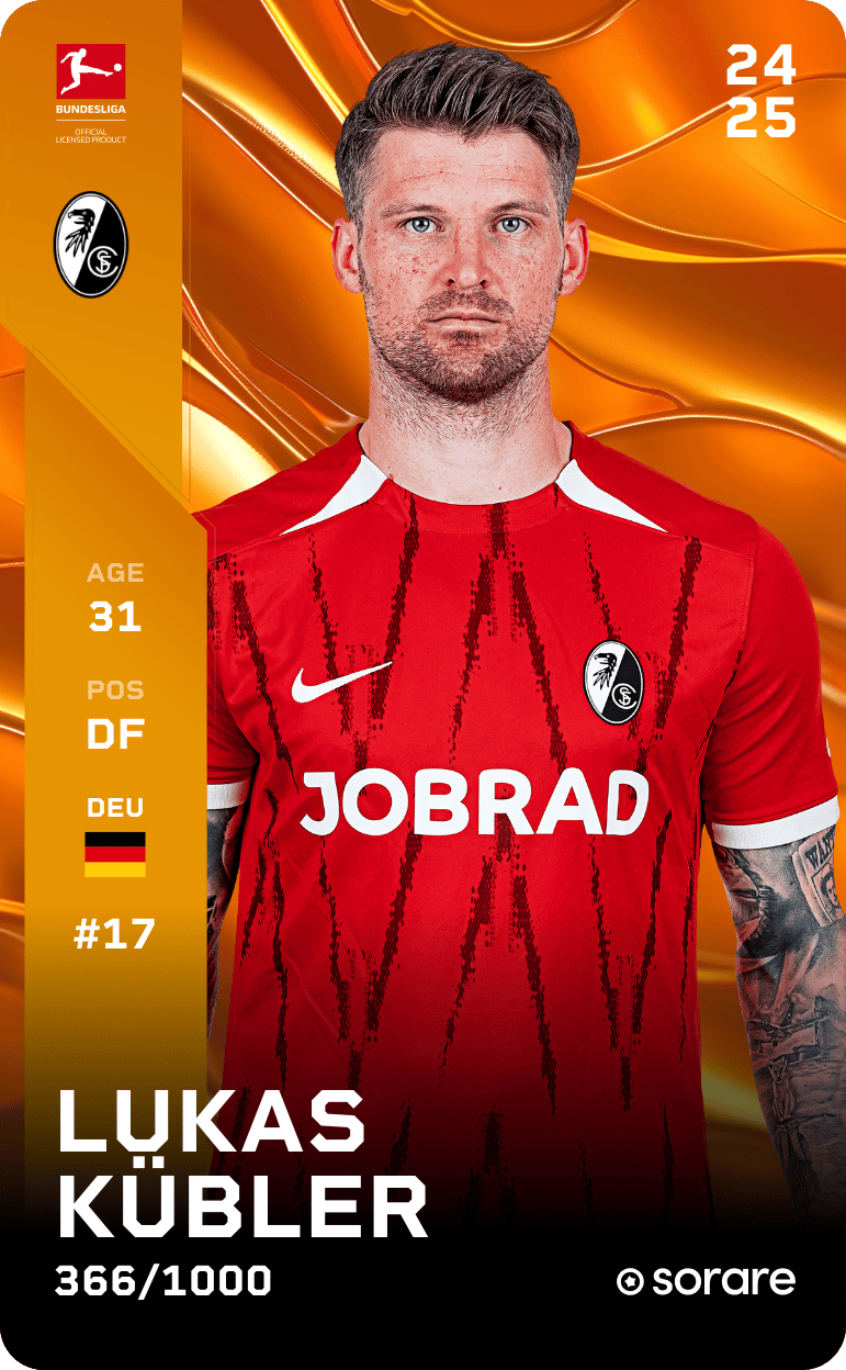 Lukas Kübler 2024-25 • Limited 366/1000